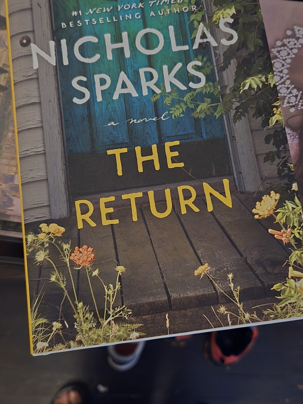 'The Return' Hardcover Book - Blue & Yellow